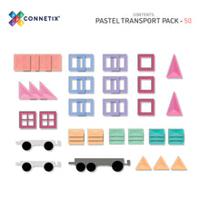 Connetix Tiles Pastel Transport Pack 50 pc