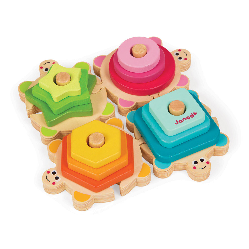 Turtles Stacking Puzzle