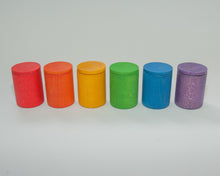 Grapat 6 Coloured Cups with Lids