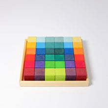 Grimm's Rainbow Square Mosaic 36 pieces