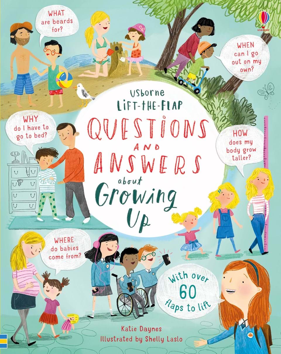 Lift the Flap Book Question and Answers About Growing Up