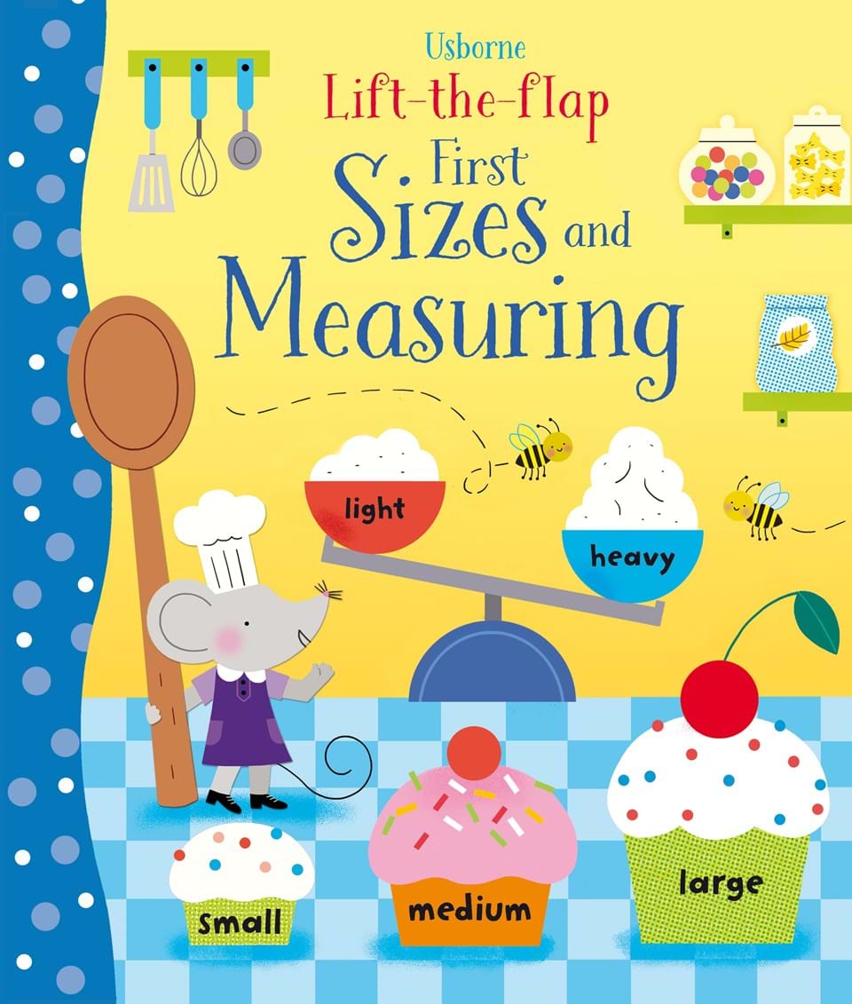 Lift the Flap Book First Sizes and Measuring