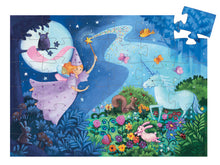Fairy And Unicorn 36pc Silhouette Puzzle