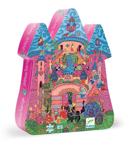 The Fairy Castle 54pc Silhouette Puzzle