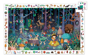 100pc Enchanted Forest Observation Puzzle