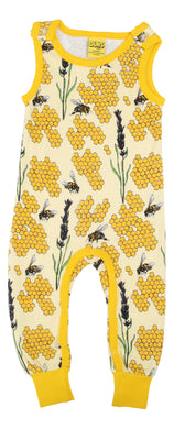 DUNS Sweden - Organic Dungarees - Yellow Bee