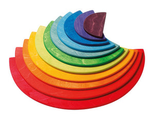 Rainbow Large 11 Piece Semi Circles