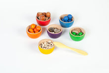 Grapat 6 Bowls & 36 Marbles Includes Tongs