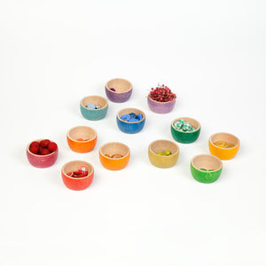 Grapat Bowls Coloured, 12 pieces