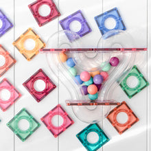 16 Pc Pastel Replacement Connetix Ball Pack