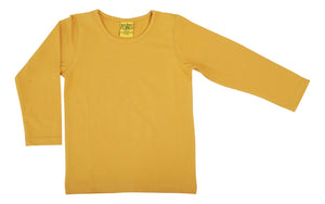 More Than A Fling - Long Sleeve Organic Shirt - Honey Gold