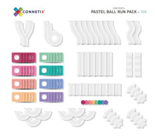 106 Piece Pastel Connetix Ball Run Pack