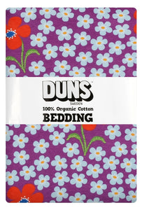DUNS Sweden - Organic Bedding Set - Flower Orchid